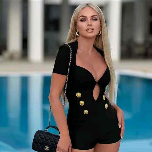 Mono Milán | con botones dorados