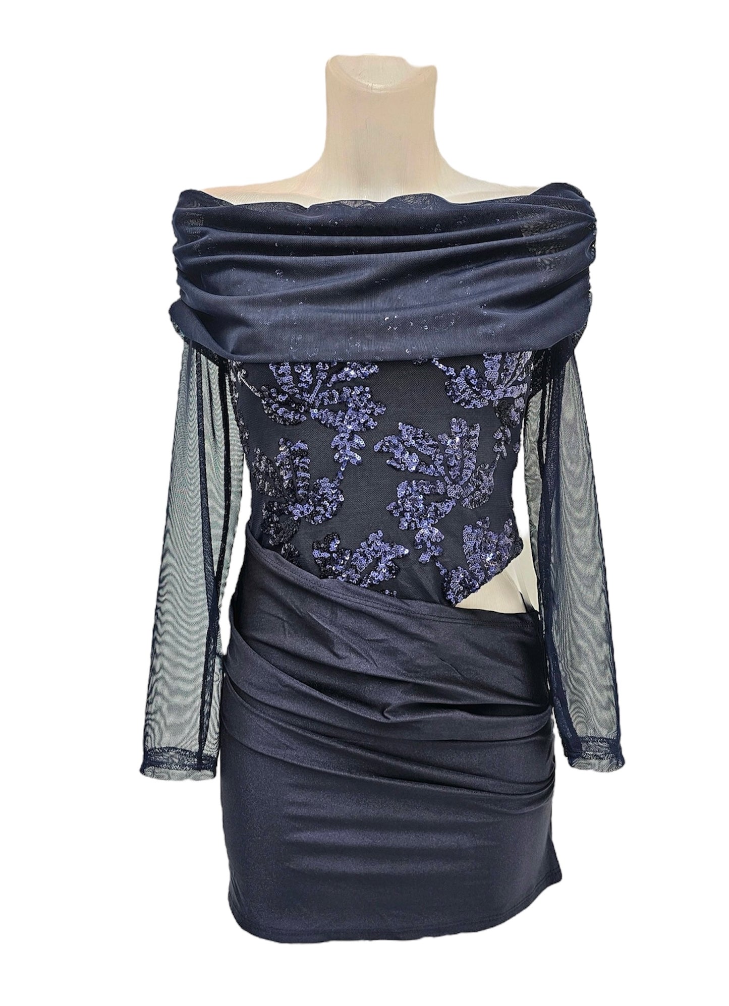 Vestido Off-Shoulder Encaje Florencia