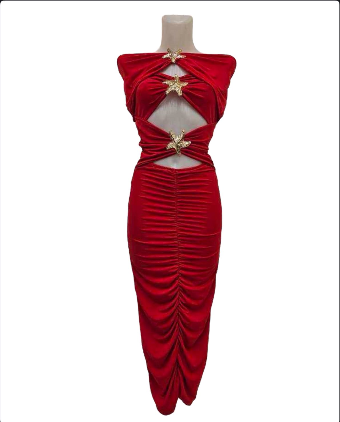 VESTIDO MIDI CERDEÑA