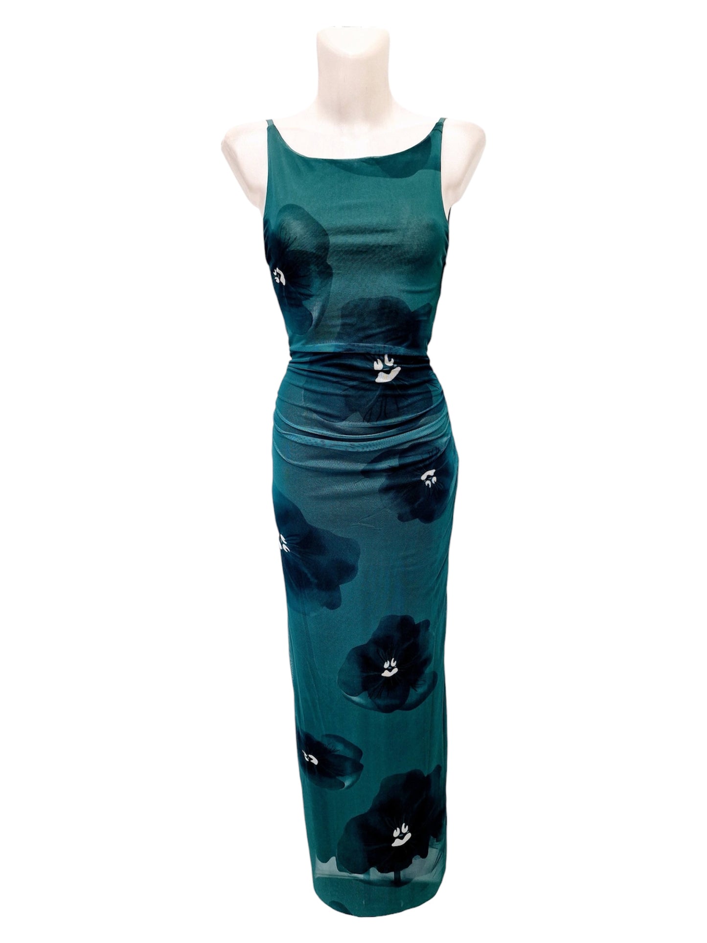 Vestido "Jardín Prohibido" Midi Off-Shoulder Floral