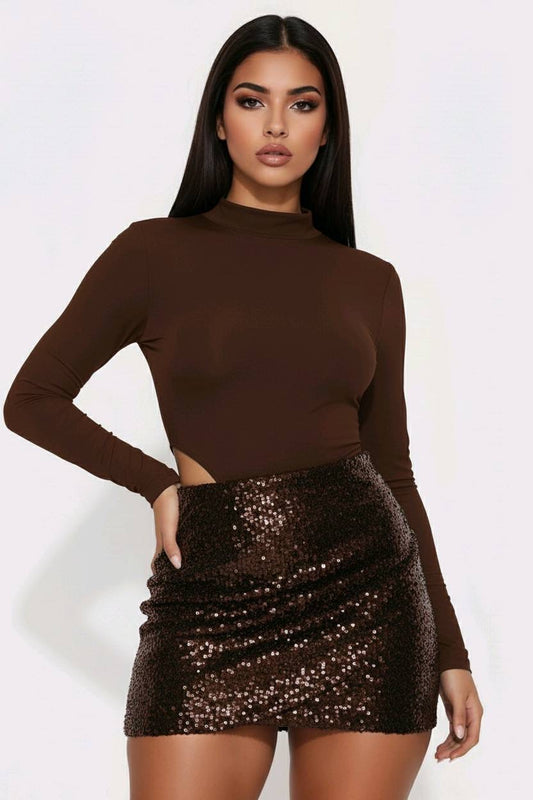 Vestido Lentejuelas Cut-Out Monaco