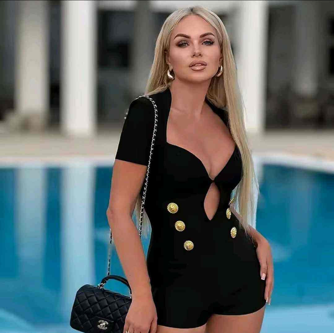 Mono Milán | con botones dorados