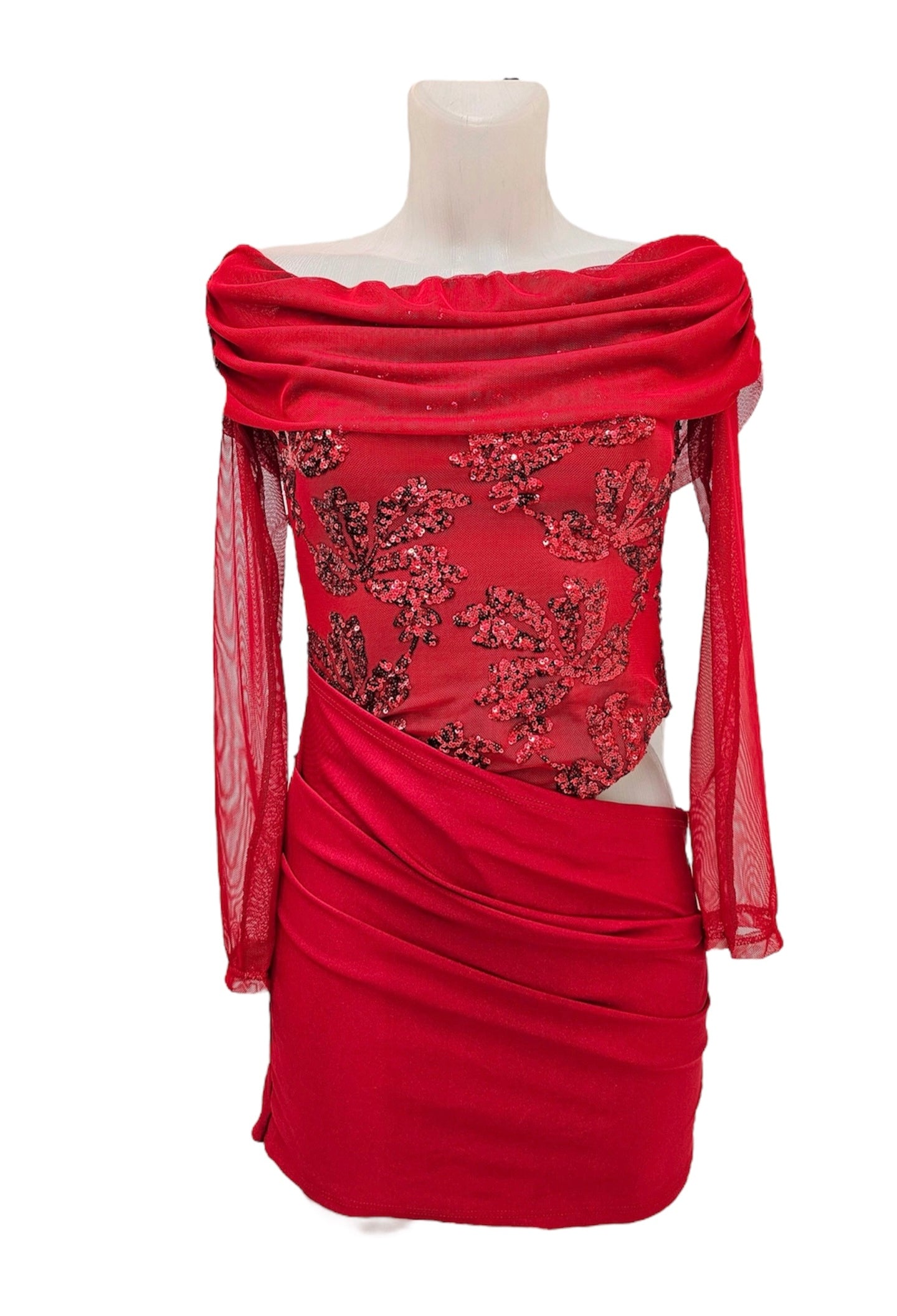 Vestido Off-Shoulder Encaje Florencia