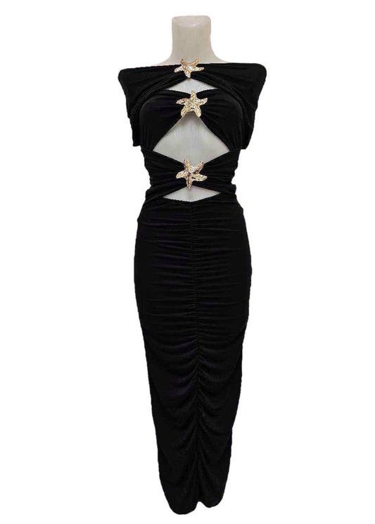 VESTIDO MIDI CERDEÑA