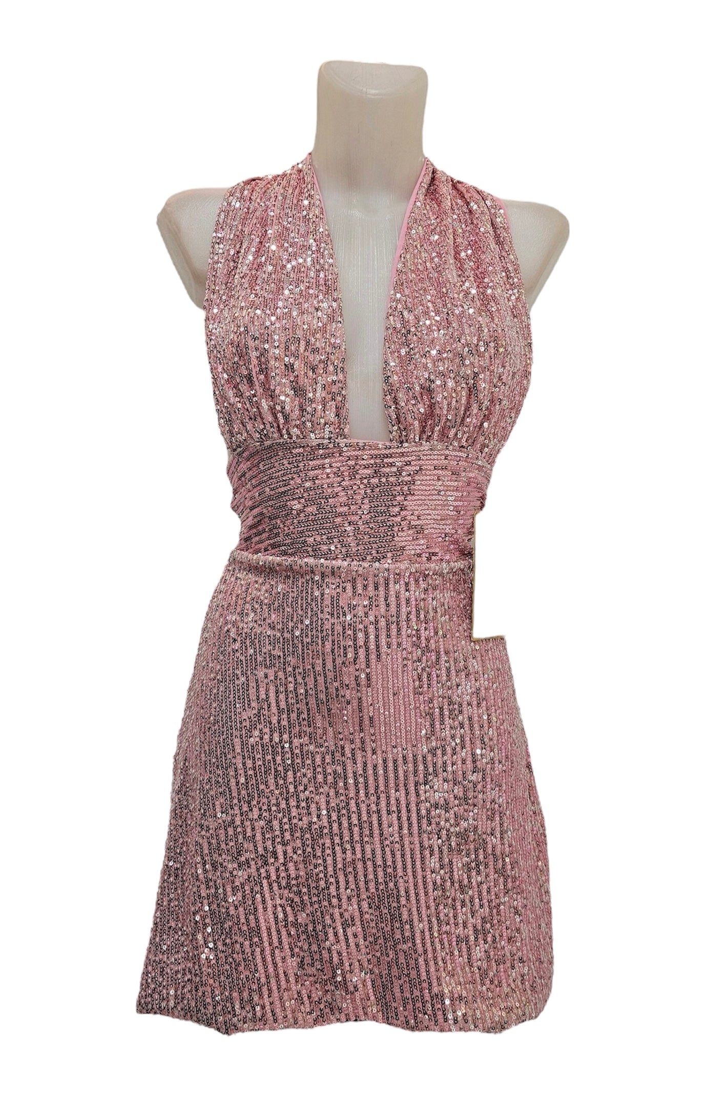 Vestido Santorini Halter Lentejuelas