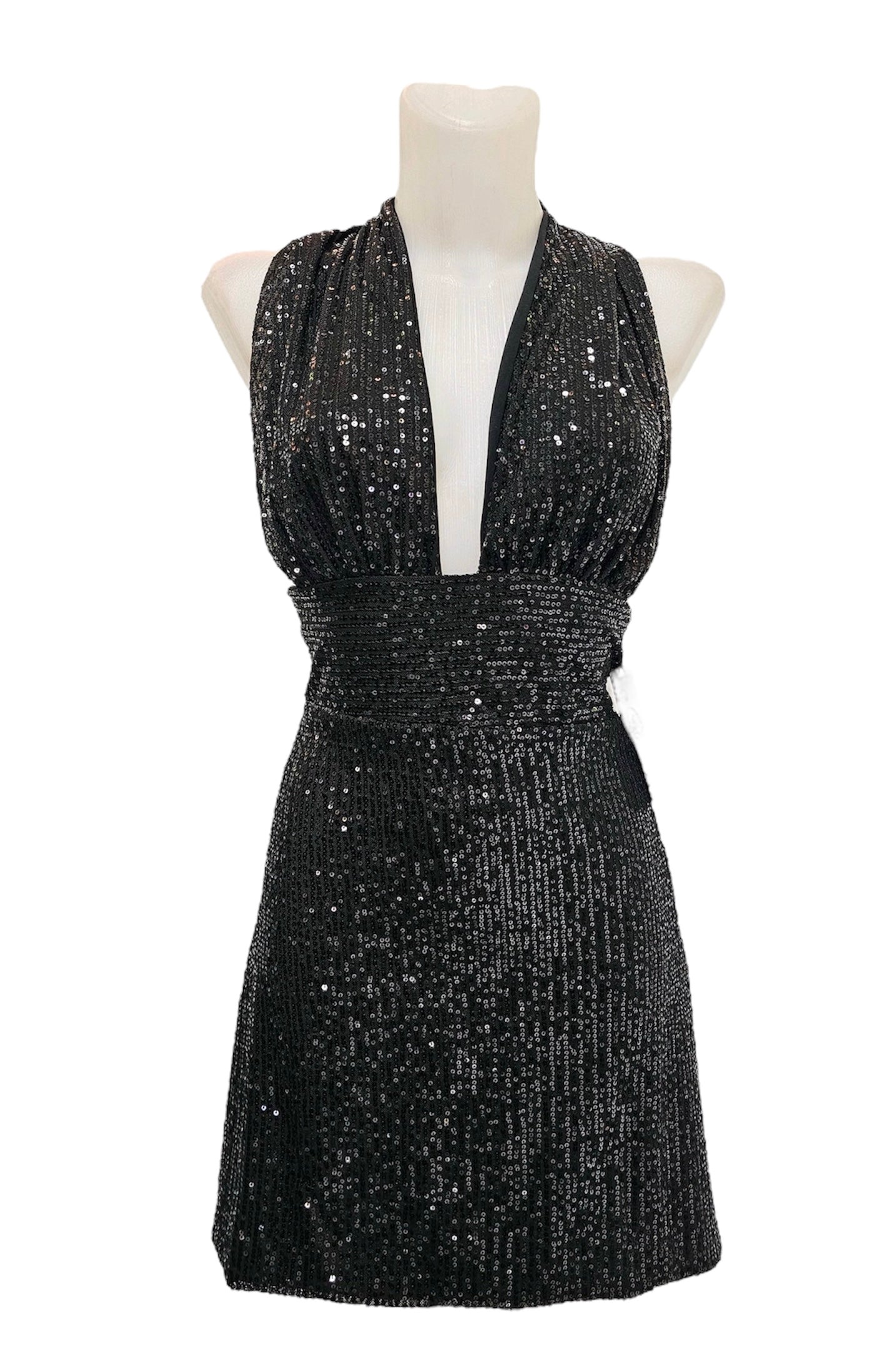 Vestido Santorini Halter Lentejuelas