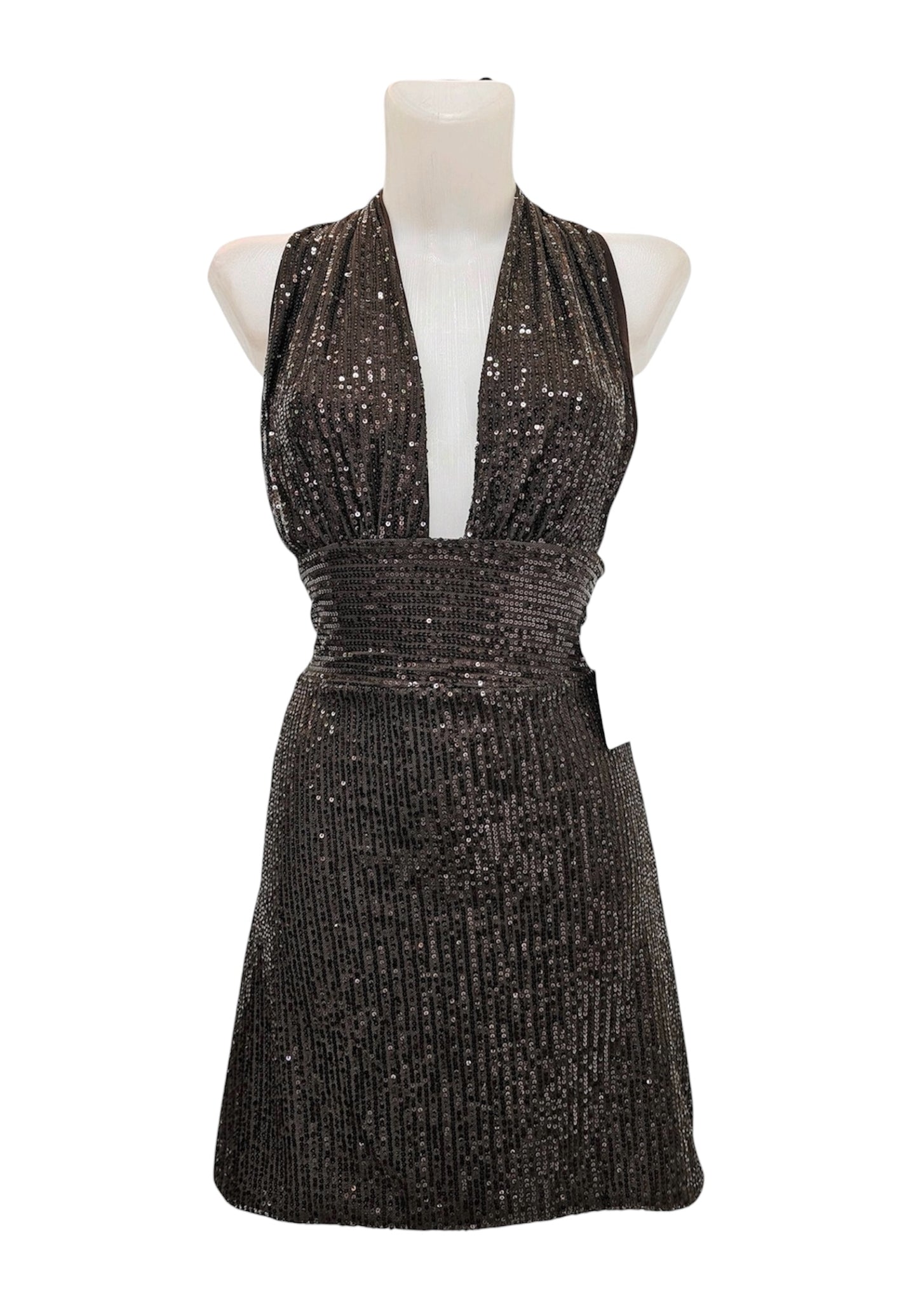 Vestido Santorini Halter Lentejuelas