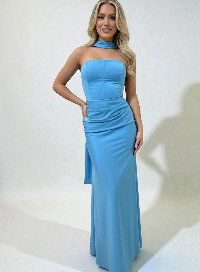 Vestido "Pasión Escarlata" Maxi Corset Sirena