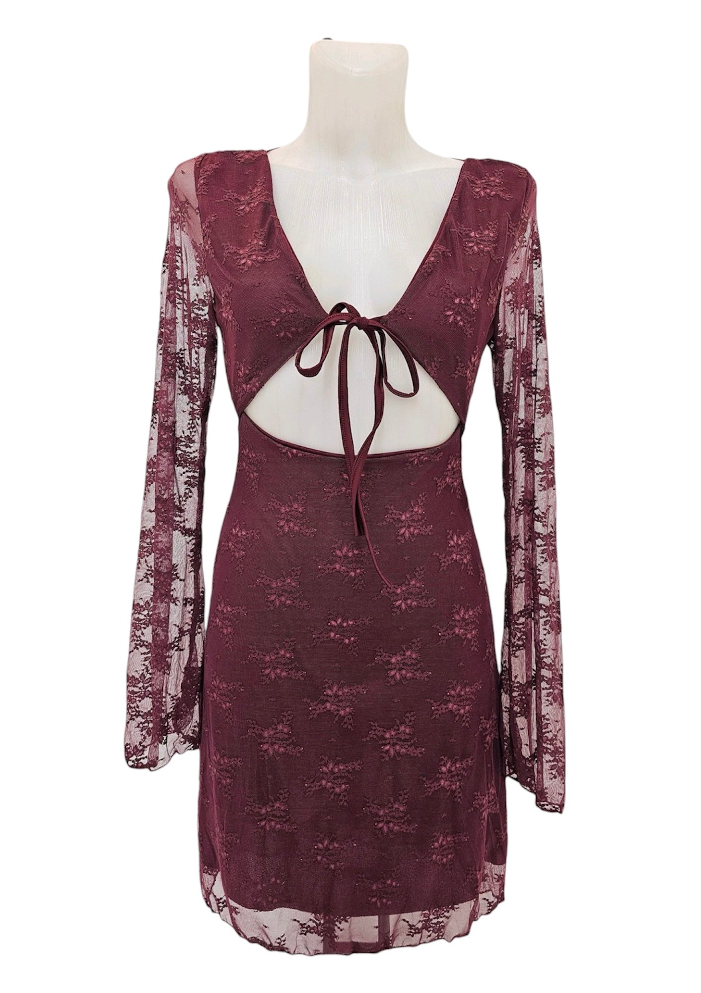 Vestido Cut Out Encaje Santorini