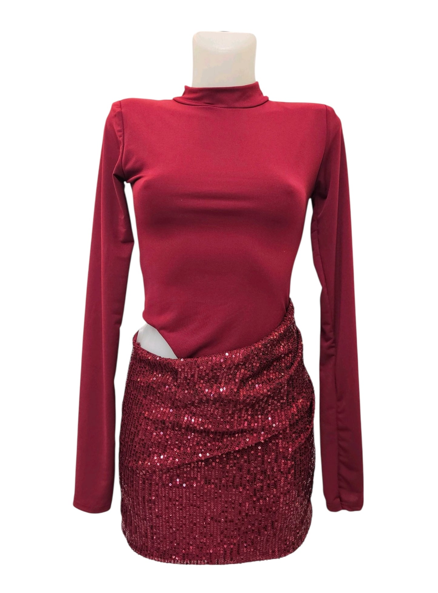 Vestido Lentejuelas Cut-Out Monaco