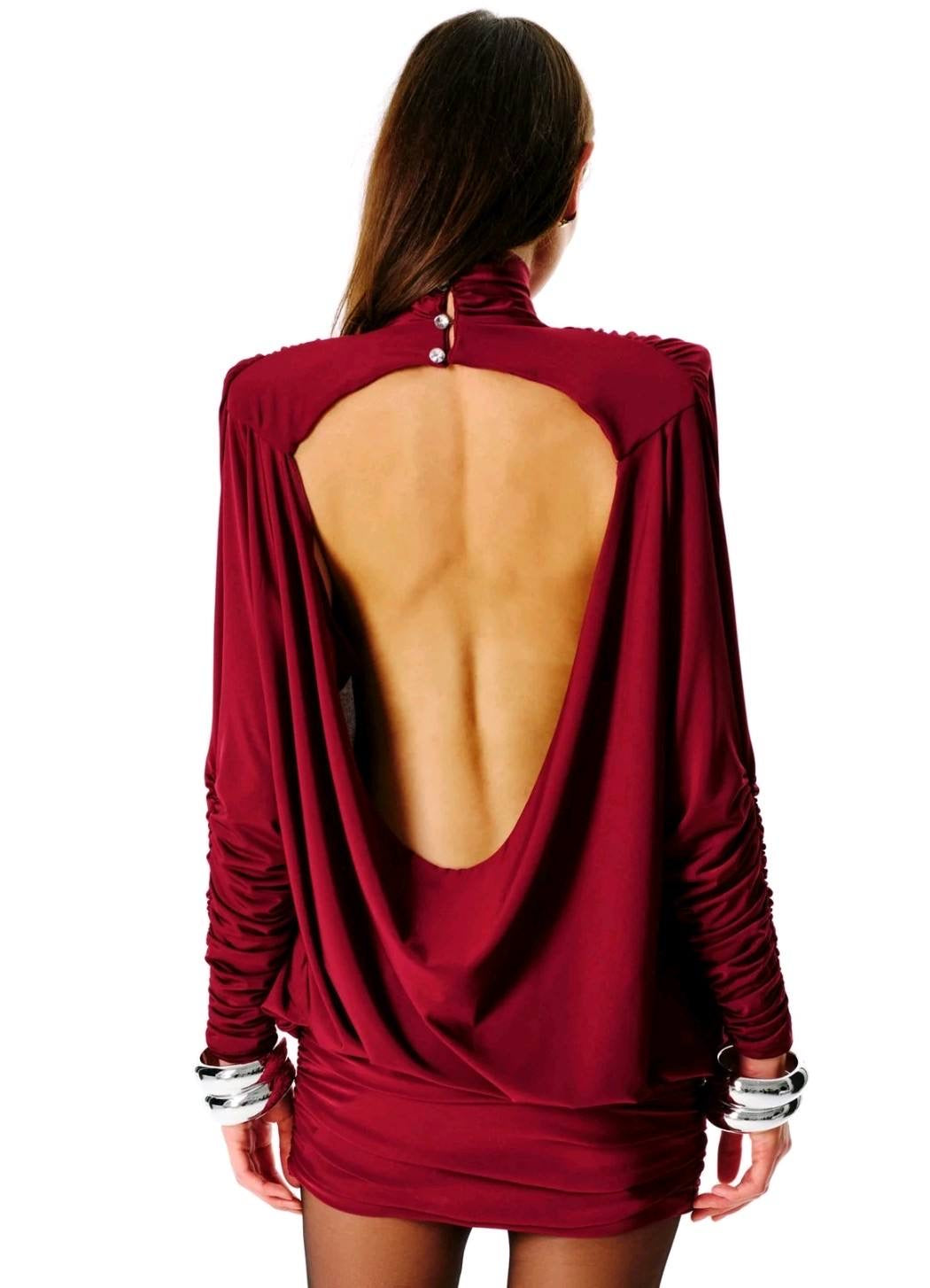 Vestido Amalfi espalda abierta