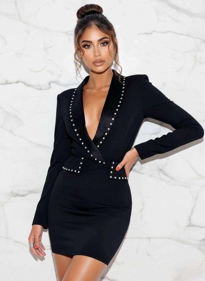 Vestido con Pedrería Verona